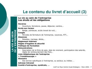 Livret d'accueil en entreprise  3 exemples réussis  Home Educ